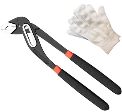 Pinces Pour Pompe À Eau - Clé À Douille, Pinces À Tuyaux Multifonctions | Clé À Molette Universelle, Pince Pour Tuyaux De Plomberie À Grande Bouche, Pince À Tuyaux, Pince À Grande Ouverture