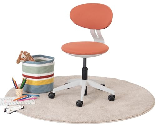 Ergotopia Ergonomischer Kinder Schreibtischstuhl – höhenverstellbarer Kinderdrehstuhl mit atmungsaktiver Rückenlehne, orthopädischer Kinderstuhl für gesundes Sitzen, Kinder Schreibtisch Stuhl