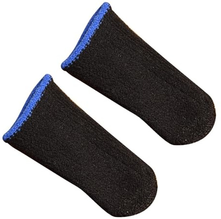 Finger Sleeve for ,Game Fingeer Cots for Mobile | Sweat-prroof Slip | proof Carbon Fiber Thumb Sleeves fosr Mobile Phone Tablet Devices