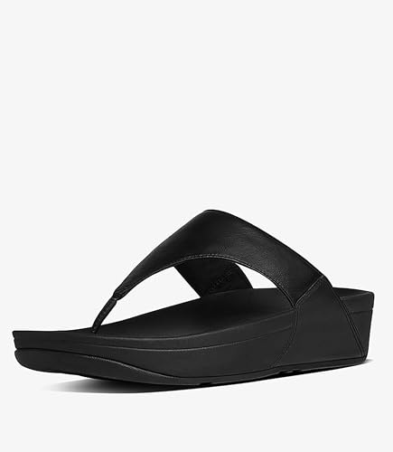 Fitflop Lulu läder tå-post stringsandaler för kvinnor