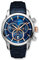 ASSARTO® - Herren Uhr (Blau) 316L Edelstahl Gehäuse & Leder-Armband - Schweizer Quarzwerk - Männer Chronograph Herrenuhr & Armbanduhr (Timekeeper Collection) analog, wasserdicht - Watch Men