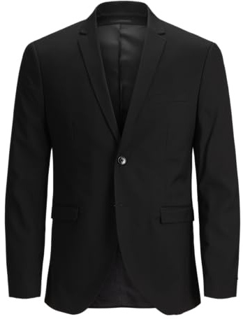 JACK & JONES Jprsolar Blazer Noos Jnr Hombre, Negro, 158