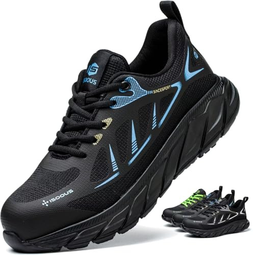 Zapatos de Seguridad Hombre Mujer Zapatillas de Seguridad Ligero
