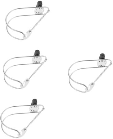 CORHAD 4 Soportes para Tipo Herradura Soporte Salvavidas Marino De Acero Inoxidable para Accesorios De Yates.