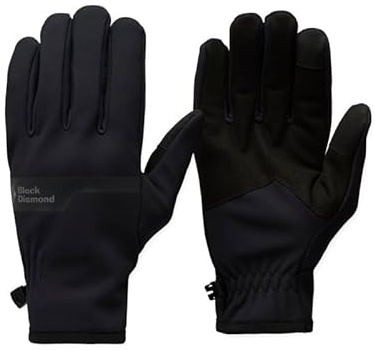 Black Diamond Everyday Softshell Gloves - Versatile Softshell Gloves