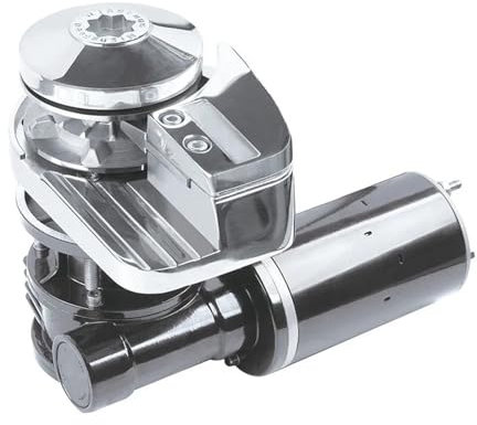 BADIKA Treuil d'ancre électrique Guindeau d'ancre for Bateau, Robuste et Rapide, 12 V, 900 W, adapté aux Bateaux de 6 à 10,7 m (C912)