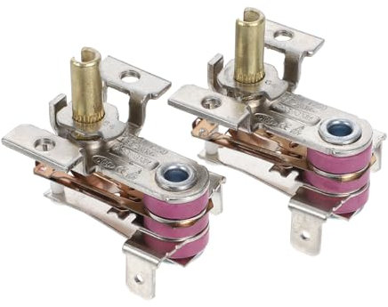 OSALADI 2pièces Régulateur De Température Pour Radiateur Électrique Thermostat Accessoires De Contrôle De Température De Rechange Commande Pour Radiateur