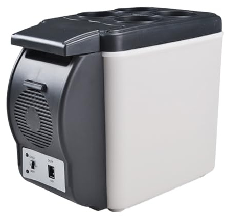 refrigerador del coche, refrigerador eléctrico para el coche, Enfriador de camping de 12, de coche de 6L, calentador, eléctrico para coche, congelador compacto portát
