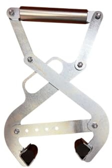 Alicates para pavimentación de 40 a 140 mm, 70 kg, galvanizados, ajustables, para pavimentos, bordillos y losas de hormigón