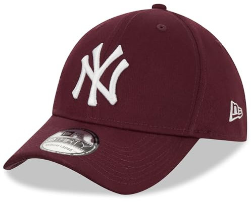 New Era New York Yankees MLB League Essential Weinrot 39Thirty Stretch Cap - L-XL (7 1/8-7 5/8)