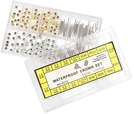 Accessorio per orologio in acciaio inossidabile Prolunga per stelo per orologio Accessorio ad alta durezza Kit di strumenti di sostituzione per la riparazione Materiale di qualità