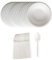 LINARIO® Suppenschale - Abbaubare Suppenterrine aus Zuckerrohr - Suppenschüssel umweltfreundliches Einweggeschirr - 400ml - 18cm breit - 50 Stück (2 x 25)