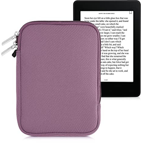 kwmobile Schutztasche für eReader - Neopren Tasche Hülle Cover Case Schutzhülle Lavendel - 17 x 12 x 2 cm Innenmaße