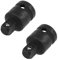 KingYH 2 Pack Impact Driver Conversions 1/2 to 3/8 Impact Socket Adapter and Reducer Set Female to Male Impact Adapter Driver Conversions Bit for Air Pneumatic Electric Ratchet Wrenches and Ratchets