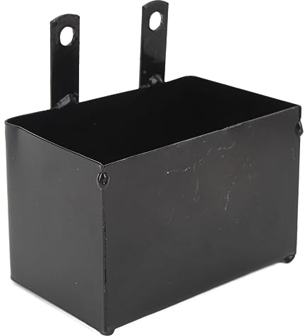 Batterilåda, Robust Metall Motorcykelbatterier Bärväska Förvaringslåda för Till ATV Motorcykel Dirt Bike, 4,6 X 3 X 2,8 Tums Batterilåda Förvaringsväska