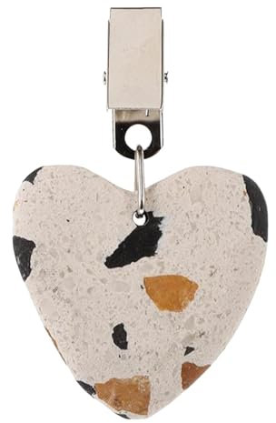 Fellflying Pesi per tovaglie, Pesi per tovaglie da Esterno,Ciondolo per tovaglia con Pietre e Clip | Portatovaglie Pesanti, Fermatovaglia, Appendini per Tovaglie per Matrimoni Laurea