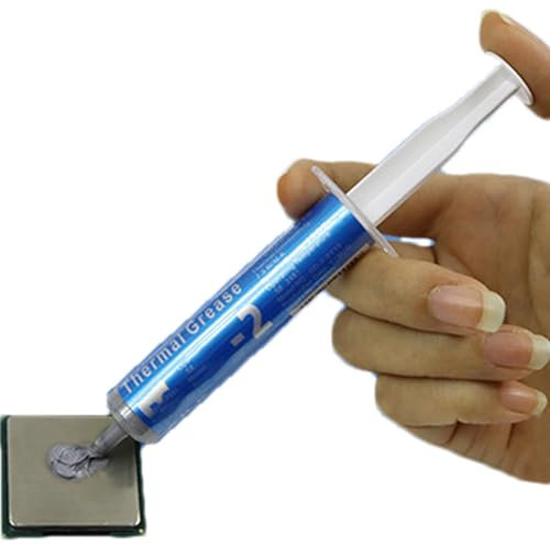 Thermal Grease CPU, Heatsink Paste, High-Performance Thermal Paste, CPU/GPU Thermal Paste, Silicone Grease, Efficient Compatibility, Use Simply for CPU Processors Thermal Paste