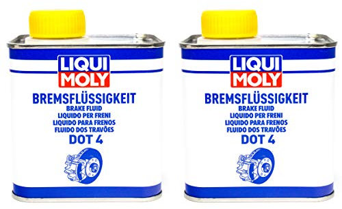 LIQUI MOLY Bremsflüssigkeit DOT-4 2 Stück á 500 ml