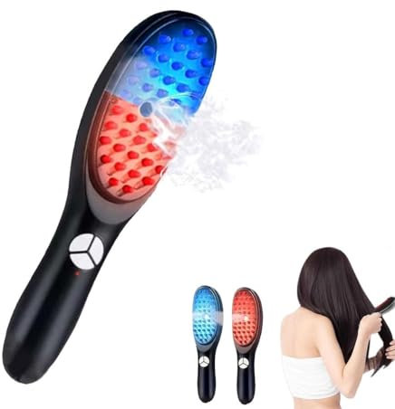 The Original Therabrush, The Original Therabrush for Hair, 2-in-1 Elektrisches Kopfhaut Massagebürste und Applikator Flasche, Innovative Haarwiederherstellungsbürste (1PC)