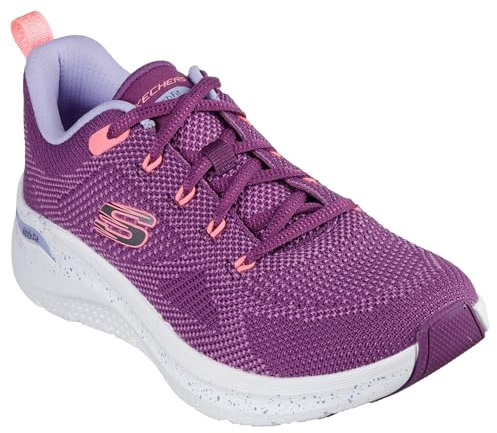 Skechers Women's Arch Fit 2.0 Sneaker, Purple, 38 EU