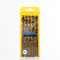 JOVANT Lot de 5 forets en cobalt M35 HSS haute vitesse pour perceuse/visseuse - Forets hélicoïdaux robustes en acier inoxydable de 8,5 mm