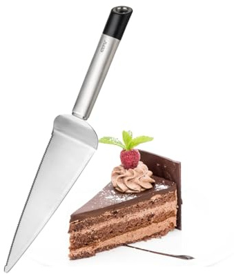 GEFU Pala per Torta con Lama seghettata PRIMELINE, Argento, Taglia Unica