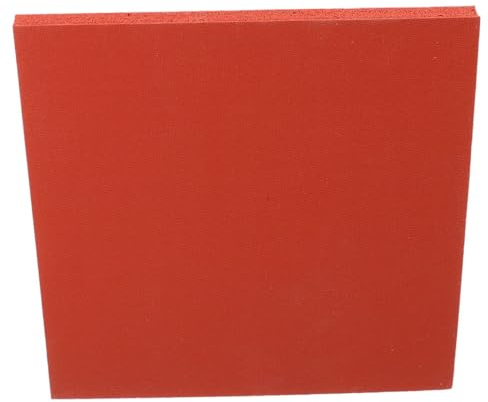 SAFIGLE Tappetino Resistente al Calore in Silicone 5.90 * 5.90 * 0.31In per Pressa a Caldo Cuscinetto Isolante Comodo E Spessore per Sublimazione E Stampa Professionale