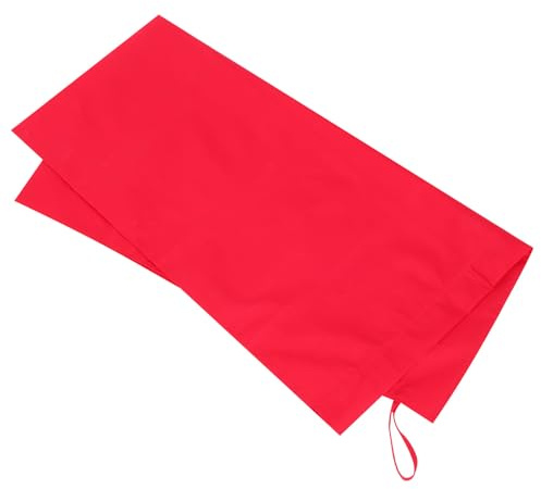 Happyyami Coussin de Glisse pour Repositionnement Patients Tapis de Transfert Portable et Résistant Aide au Mouvement des Personnes Âgées et Patients Tissu Rouge