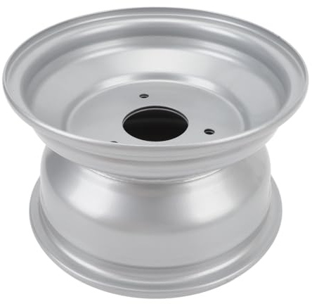 Alomejor 8-tums Aluminiumfälgar Högkvalitativt Prestandanav för ATV Go Karts Golfbilar (Fram 140 mm / 5,5 tum bredd)