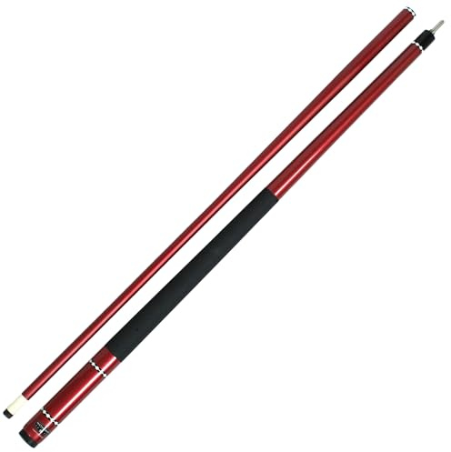 Hathaway Conquest Queue de Billard en Fibre de Verre Rouge 147 cm