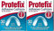 PROTEFIX Adhesive Cushions for Lower Denture - 2x30pcs - Sligthly Damaged Box Cushions 100% ok.