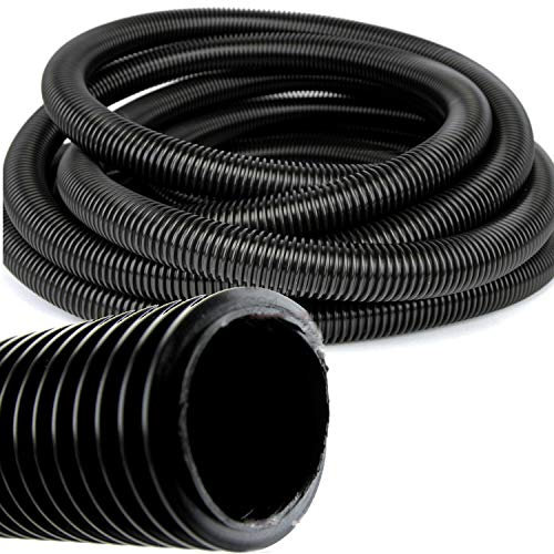 DeClean 6 Meter Staubsaugerschlauch Meterware 32mm Ø Innen, Saugschlauch, Reparaturschlauch, Schlauch für Staubsauger in hochwertige Industriequalität