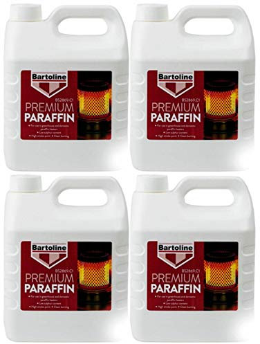 Bartoline Premium Grade Paraffin - 4 x 4 Litre (16 litres)
