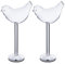 Martini Tasse 2Pcs Vogel Becher Glas Transparente Glas Tasse Weihnachten Dekorative Vogel Glas für Home Bar Restaurant (150Ml)