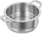 Kuhn Rikon Allround 18/10 Stainless Steel Steamer Insert. Steamer Basket Colander with Twin Handles for all 18cm Pots & Pans. Great for Meat, Fish & Vegetables. Lifetime Kuhn Rikon Cookware Guarantee