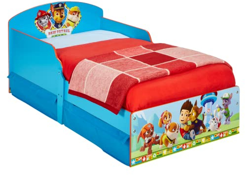 La Pat' Patrouille - Lit pour enfants avec espace de rangement sous le lit