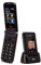 TTfone Telefono cellulare Titan TT950 Whatsapp 3G touchscreen Senior Big Button Flip, facile e semplice da usare, nero