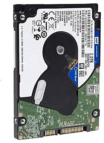 WD Western Digital 2TB 2.5 128MB SATA III Hard Drive for Laptops, PS4 (WD20SPZX)