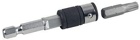 Proxxon Adattatore combinato (per l'inserimento di inserti per chiavi a bussola quadrangolare e bit esagonale standard da 1/4, per avvitatori elettrici) 23783