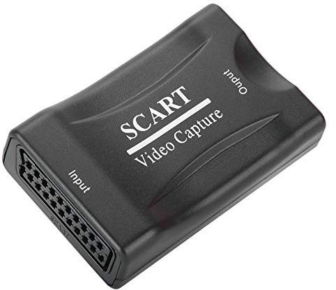 Yunir Tarjeta de Captura USB2.0 SCART Profesional Juego de Video Transmisión en Caja de grabación Grabación de Audio o Disco óptico MP3 Fácil de almacenar y Transportar