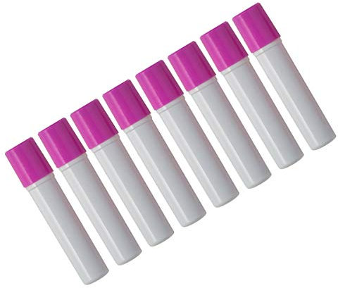 Sewline Stoff-Klebestift-Nachfüllpackungen, Blau, 8 Stück