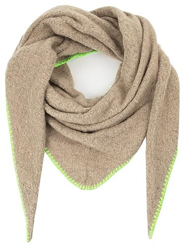 Glamexx24 Damen Schal - Damen Halstuch -viele Farben - Dreiecksform - Unisex - Winterschal Sommerschal XXL Schal Muster Schal Trend Schal sehr weicher Schal