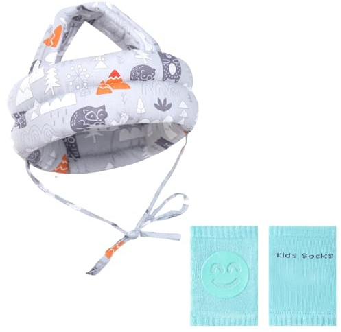 Baby Protector, Head Safety Pad Backpack with Knee Pads, Suitable for Infants Aged 6-24 Months