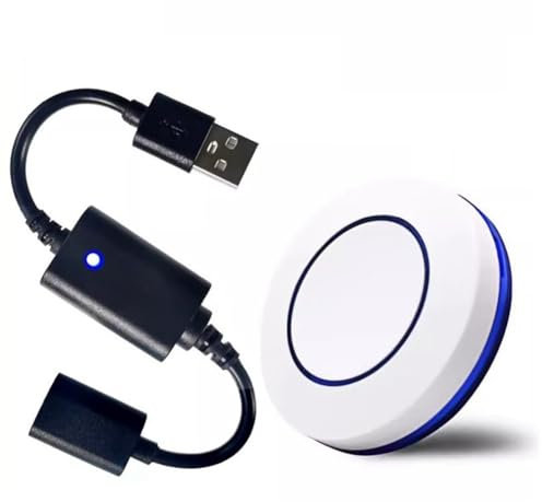 Sxmrmnx Interruptor de control remoto inalámbrico DC 5V USB para tira de luz LED USB, lámpara de lectura, ventilador, modelo de palanca