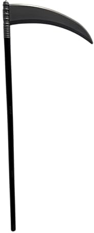 SwiftPick Home Halloween Grim Reaper Scythe Prop, Fancy Dress Costume Accessory, Death Cosplay, 103cm