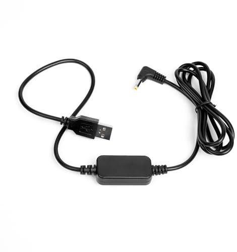 Fumei USB Power Supply Charger Cable Compatible with Yaesu VX-5R VX-6R VX-7R VX-8R FT-2DR FT-70DR FT-270R Walkie Talkie