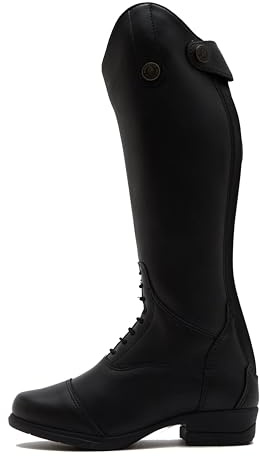 Moretta Childrens/Kids Luisa Long Riding Boots (13 UK Child) (Black)