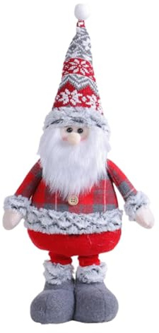 Jul Snögubbe Doll-tacksägande Snögubbe Figur Plysch Leksak Docka | Multifunktionens Juldekoration Utmärkt Handgjorda Claus-renier- Doll För Stabilt Långben