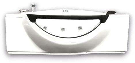 Whirlpool SPA Model Jungle 180 x 96 cm Bathtub Corner Bath Double Pillow