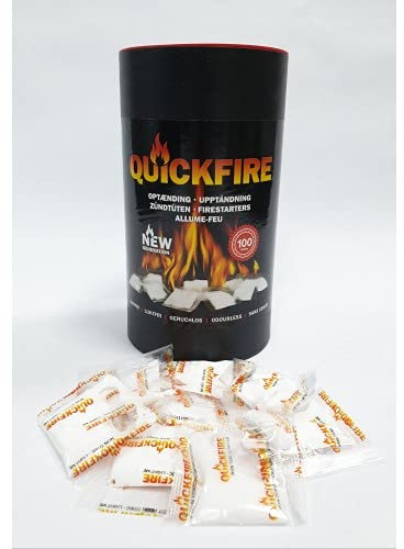 Lot de 200 allume-feu pour cheminée, barbecue, four, cheminée